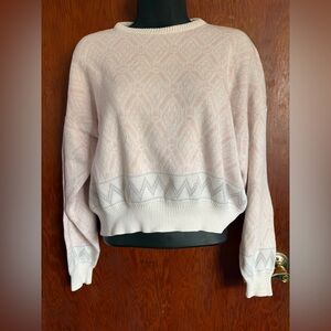 Vintage Liz Sport Crop Sweater Size S